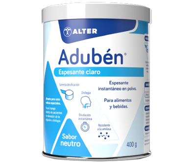 Espesante instantáneo en polvo.